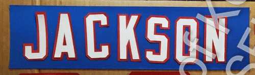San Francisco 49ers UNSEWN Nameplate Namebar for your NFL Jersey - Any Year/Name - Picture 15 of 23