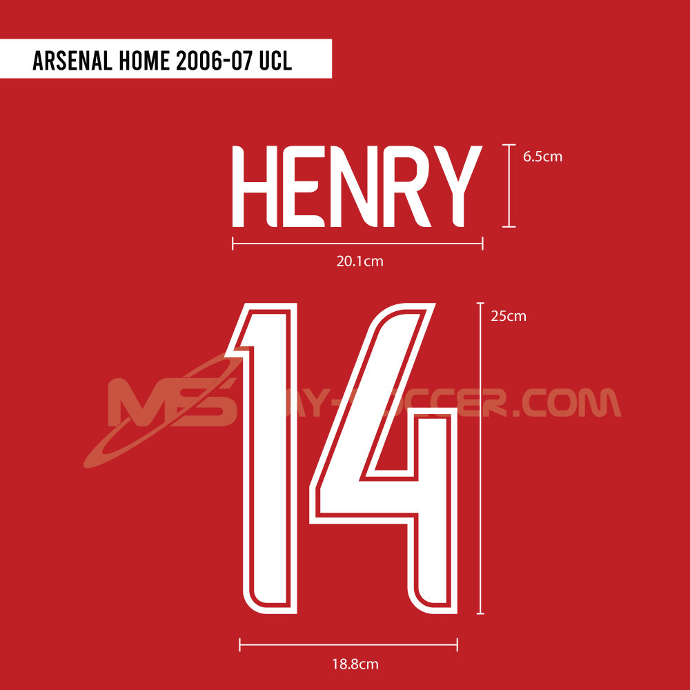 Arsenal FC Home UCL 2006-07 Print (PU Material) | eBay
