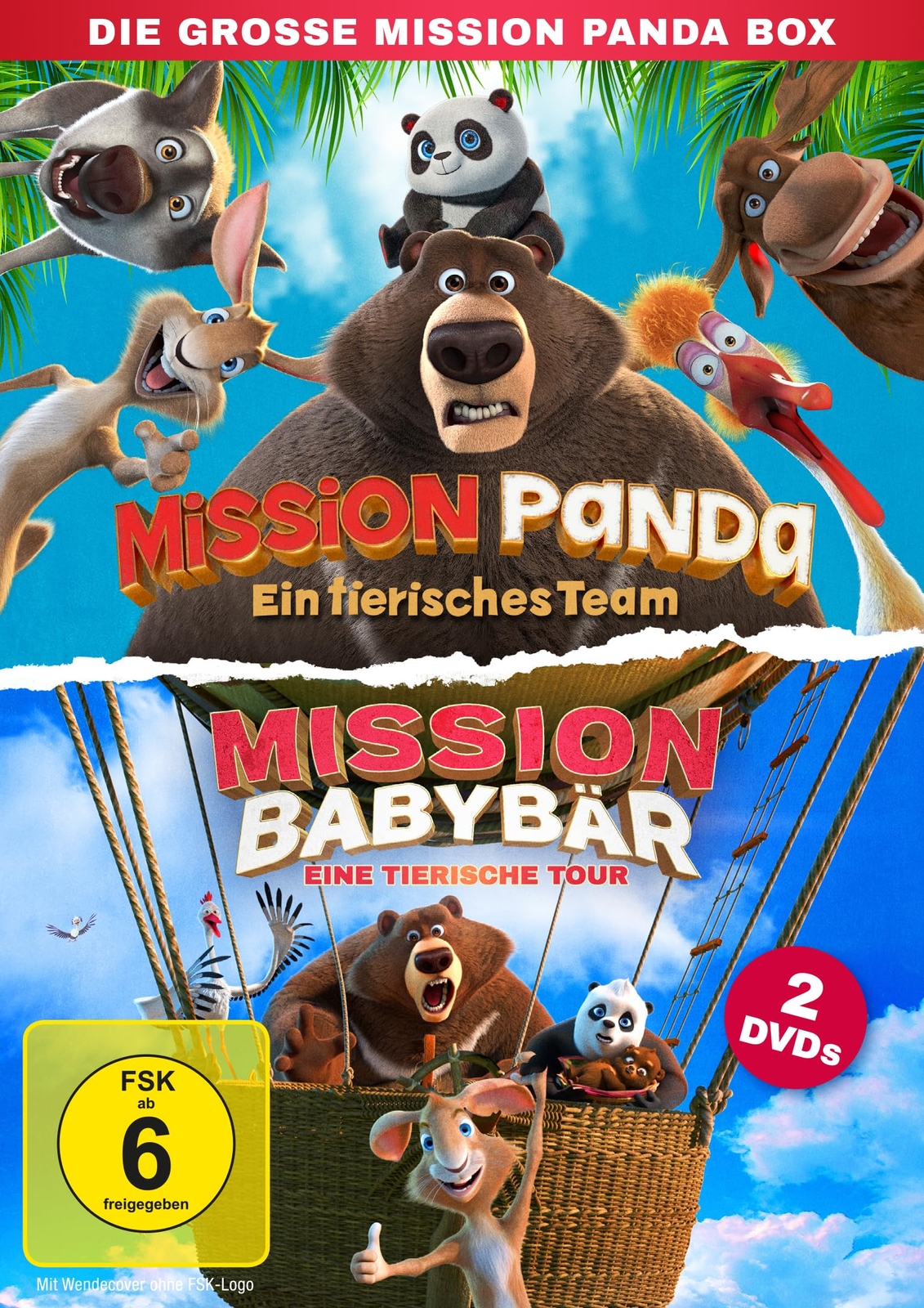 Die große Mission Panda Box (DVD) Martin Thomas Balou Wunderlich Christian Dirk