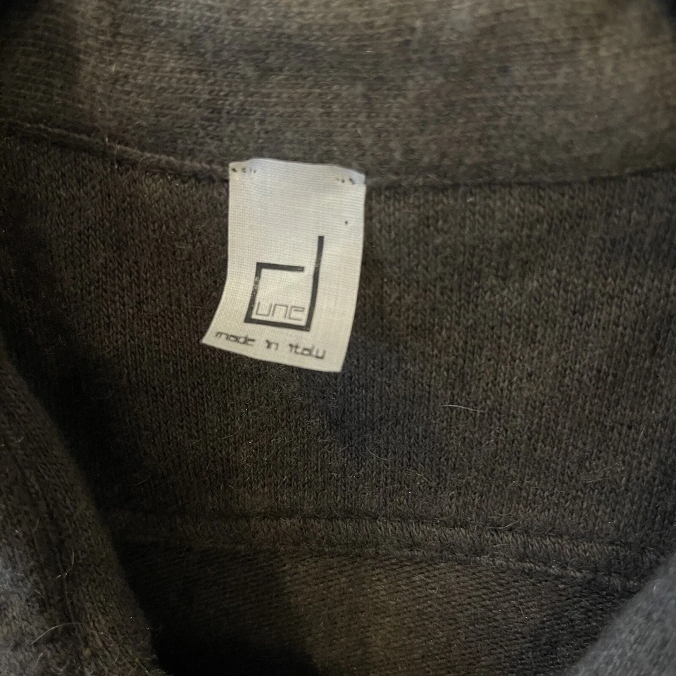 Une Cashmere Blend Long Sleeve Button Up - Image 3 of 4