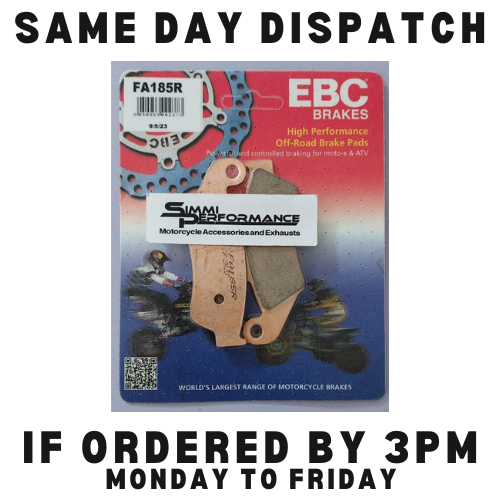 EBC R Series Front Brake Pads to fit Yamaha YZ 400 F  1998 to 1999