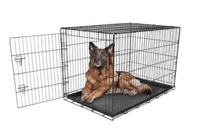 Dog-Crates-And-Kennels-Extra-Large-Outdoor-Metal-Wire-Pet-Cage-Steel-Indoor-New