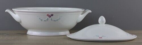 Villeroy & Boch V&B Bel Fiore Terrine Suppenterrine mit Deckel Höhe ca. 16 cm - Bild 2 von 2