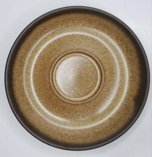 Denby Langley Saucer for Flat Cup Romany Brown Replacement England EUC