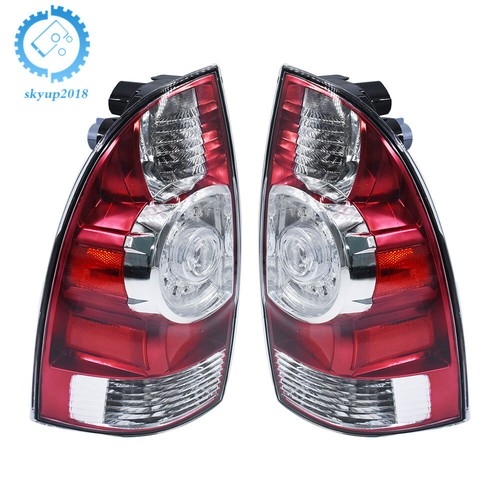 Un par de luces traseras para camioneta Toyota Tacoma 2005-2015 LED pasajero + lámpara de conductor - Imagen 3 de 12