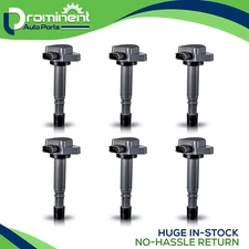 Set of 6 Ignition Coil Pack for Honda Pilot 2003-2008 3.5L V6 Fit UF400 Type