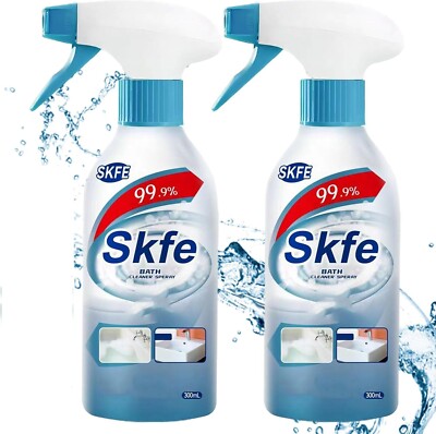 Skfe Bath Cleaner Spray, Skfe Bathroom Cleaning Spray, Stubborn Stains Cleaner
