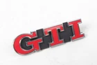 NEW OEM GENUINE VW Golf Mk7 2013- GTI Front Grille Badge Satin Black Emblem