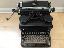 Vintage 1936 Royal Typewriter H Victory Serial KH-185502 Fully Functional thumbnail