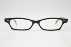 Vintage Glasses Jean Lafont Artiste Black Brown Square Eyeglass Frame