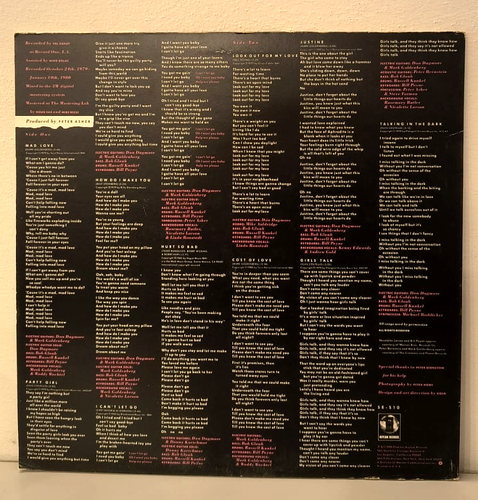 LINDA RONSTADT - MAD LOVE - VINYL VG+/VG+ LP ALBUM - Foto 2 di 4