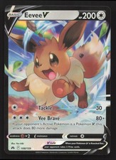 Eevee V 108/159 Crown Zenith Pokemon Holo NM on eBay