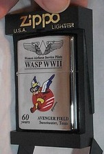 WASP WWII Women's Auxillary Service Pilots ZIPPO Lighter New 2016 MINT/Box Navy