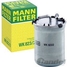 MANN DIESELFILTER WK823/2 für AUDI A1 VW POLO FOX SEAT IBIZA SKODA FABIA ROOMSTE
