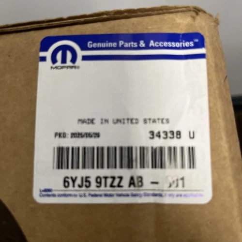 NEW OEM Mopar Driver Side Door Mirror 6YJ59TZZAB Ram 1500 2019-2022