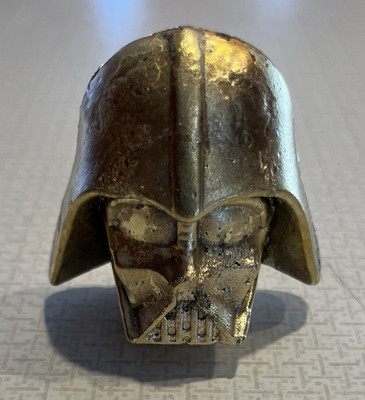 Star Wars, Darth Vader Mask Hand Poured Brass