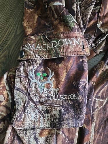 Mens Large Scent Blocker Bone Collector Smackdown Cold Fusion Camo Hunting Pants - Picture 4 of 11