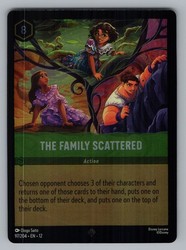 The Family Scattered 97/204 Wilds Unknown Cold Foil Super Rare
