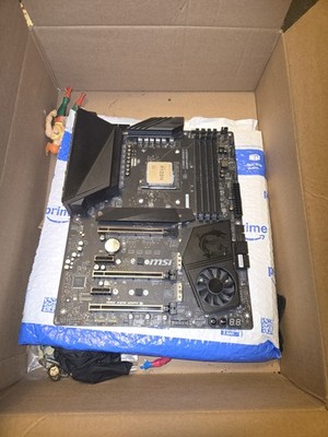 Msi Meg Unify X570 Motherboard and 5600x Amd Cpu Bundle *read*
