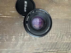 Nikon Nikkor 50mm f/1.8 Pancake AIS Lens