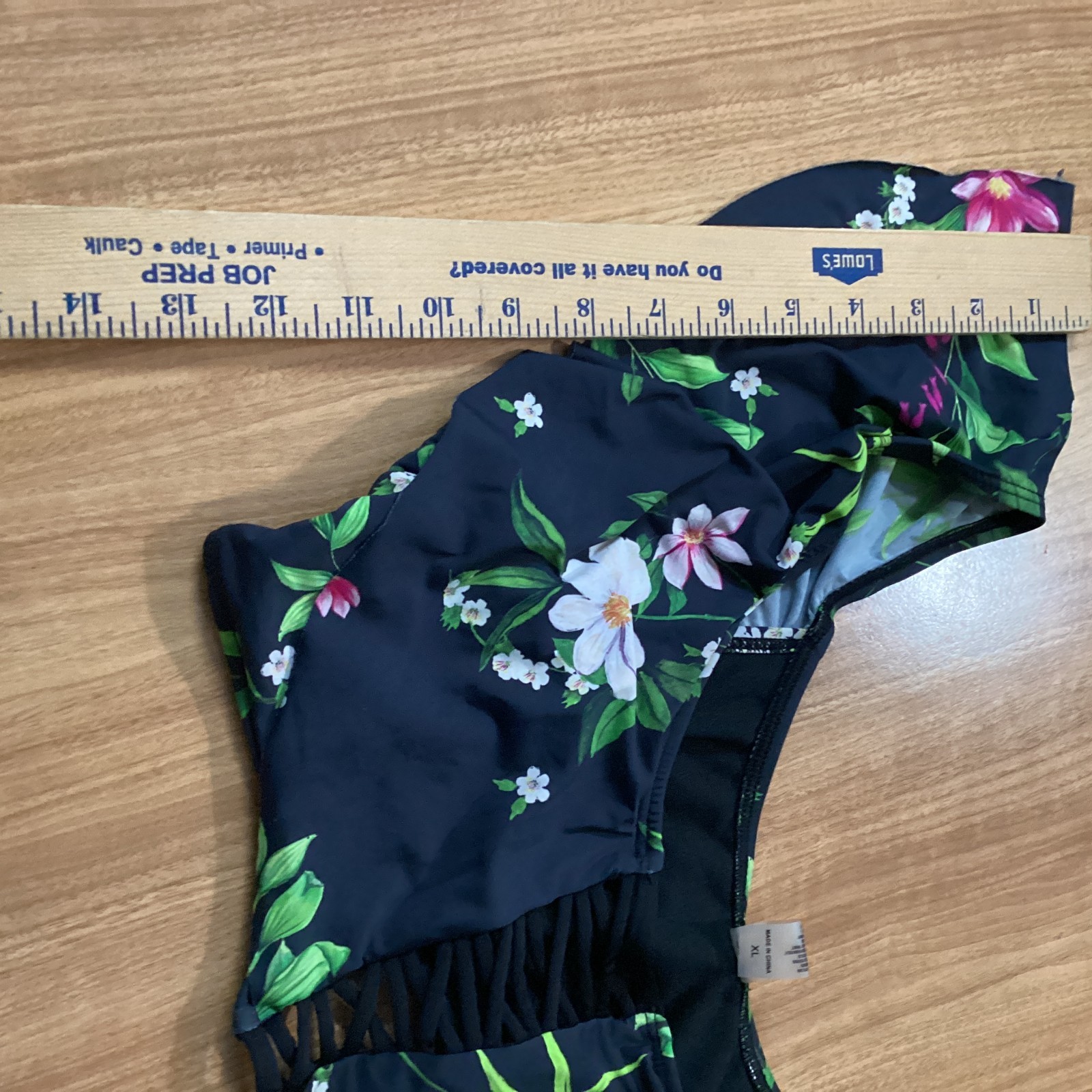 Tinibikini Swimwear Top XL Floral, Tropical