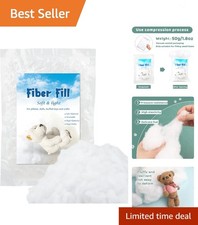 1.8oz Polyester Fill, Polyester Fiberfill, Recycled Polyester Fiber, Stuffin...