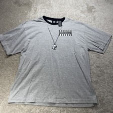 Men s Large Family Referee Gray short sleeve shirt