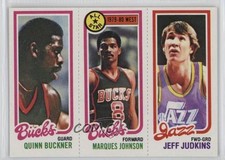 1980-81 Topps Quinn Buckner Marques Johnson Jeff Judkins #68-2-147 2n4