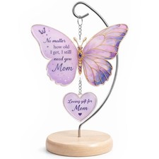 Butterfly Gift for Mom, Butterfly Desk Decor Suncatcher, Butterfly gifts for ...