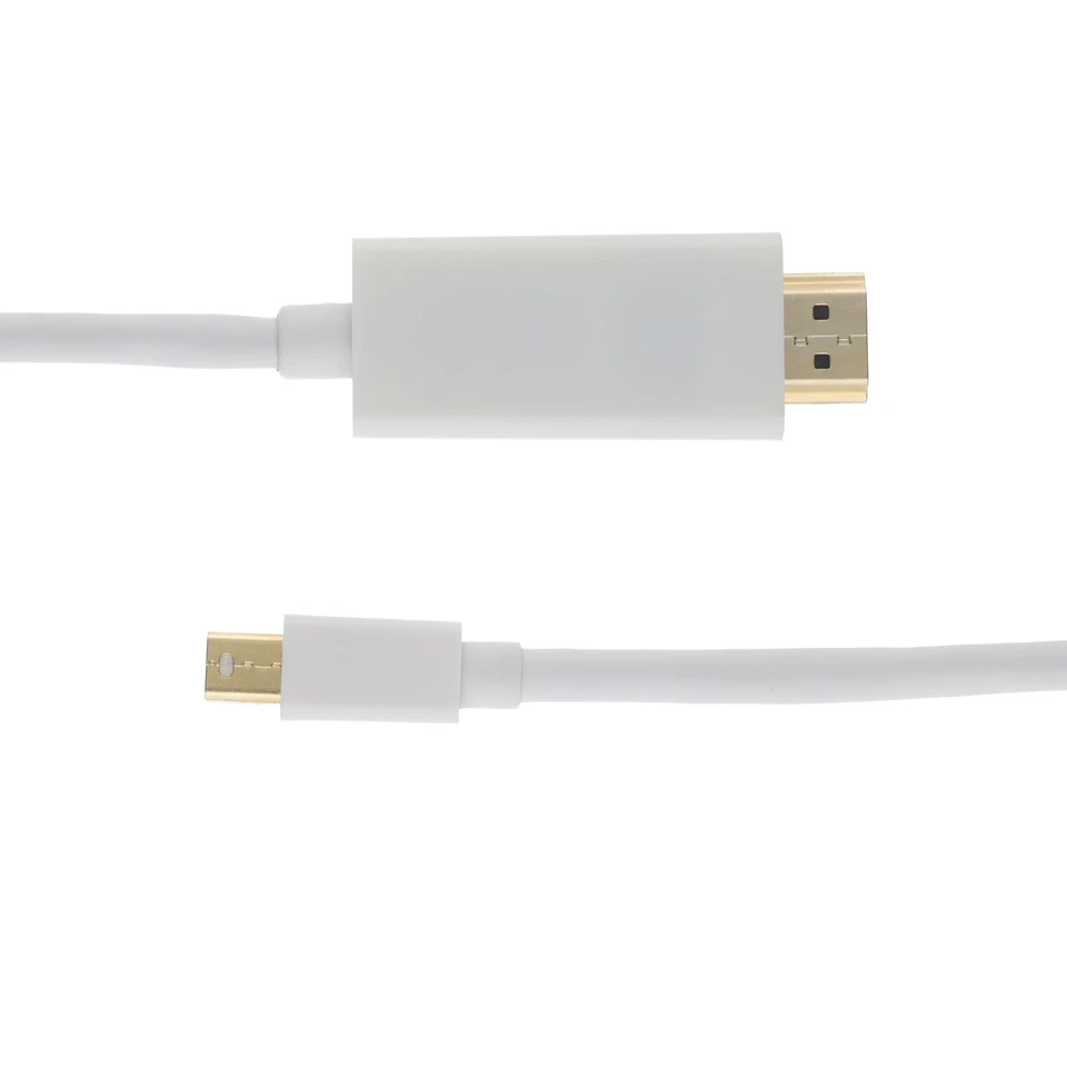 1.8m Mini DisplayPort/Thunderbolt to HDMI Cable Mac to TV Video+Audio [006822] - Image 2 of 4