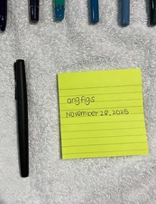 Lamy Studio Lx All Black Special Edition Fountain Pen (M & F nibs w/ converter)