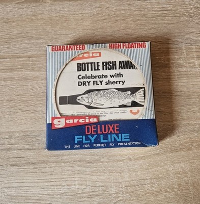 Vintage Garcia Fishing Deluxe Fliegenschnur. NEU