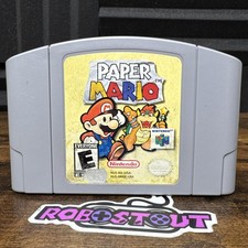 Paper Mario (Nintendo N64) Cleaned, Tested & Authentic⭐