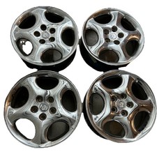SET OF 4 Dodge Grand Caravan 2001-2002 Rim OEM Wheels 17 Inch 17" Rims Chrome