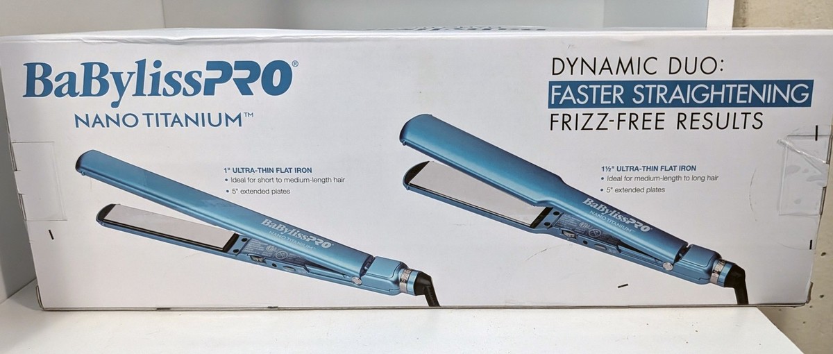 Hair Straightener Babyliss Warranty Ulta Nano Titanium 1