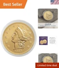 American Coin Treasures 1849 P Type One Liberty Head Gold Piece $1 American Mint