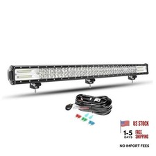 39 Inch 540W Led Light Bar with Wiring Harness Spot Flood Combo Beam Fog Work