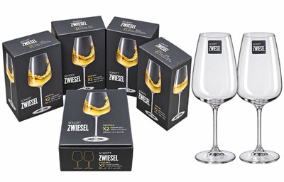 SCHOTT ZWIESEL Vespera Weißweingläser 385 ml 2er-Set transparent Stielglas