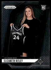 2024-25 Panini Prizm WNBA Elizabeth Kitley Rookie Las Vegas Aces #140