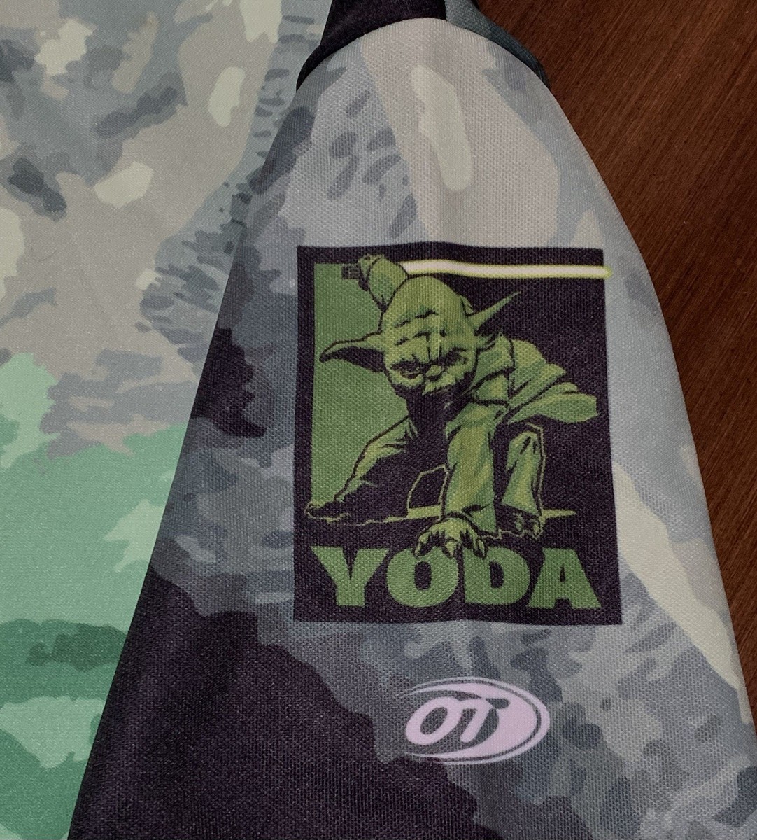 Trenton Thunder Star Wars Night Master Yoda Baseball Jersey Youth