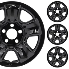 PACRIM 16" Gloss Black Wheel Skins for Honda CRV (2013-2017) | ABS | Set of 4