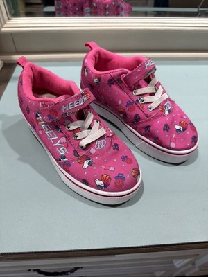 Heelys Pro 20x2 Hot Pink Unicorn Skater Shoes / Youth 2