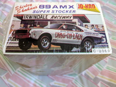 FACTORY-SEALED JOHAN Shirley Shahan's 69 AMX SUPER STOCKER *DRAG-ON-LADY *NIB #2