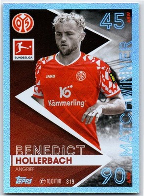 Match Attax Bundesliga 25/26  Benedict Hollerbach  #319 Matchwinner