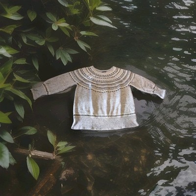 Pullover in mega süßen Schnitt, Hellgrau, Gr. 46/48, von Gina Benotti 