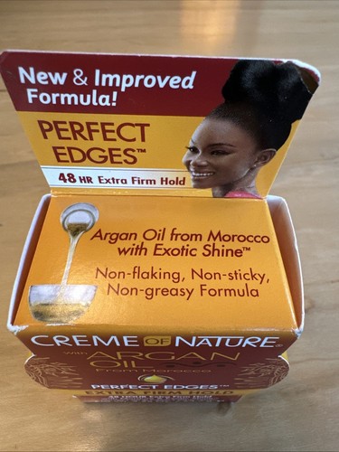 Argan Oil From Morocco, Perfect Edges, Extra Firm Hold Hair Gel, 2.25 oz - Picture 2 of 7