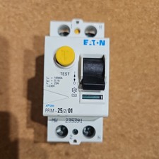 Eaton 1P+N Pole Type AC RCD 25A 100mA