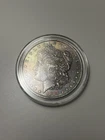 1885 O Morgan Dollar - Unc - Monster Rainbow Toning