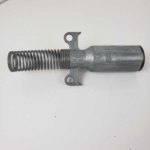 Phillips SAE J560b Single Pole Plug Trailer Electrical Connector Die Cast Metal
