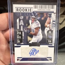 Panini Contenders 2024 Rookie Ticket Jabari Small #201 Hobby Autograph Titans